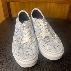 Floral Canvas Vans